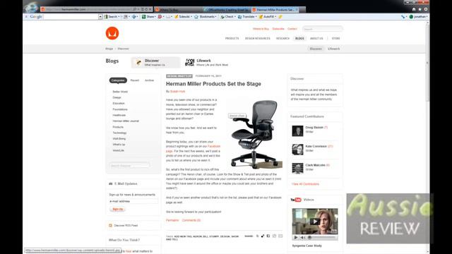 Aeron Chair Unboxing By Aussie Review - Melbourne Australia