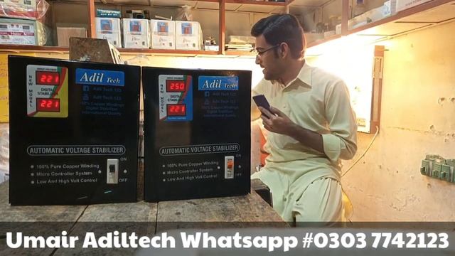 Ars Tech | Stabilizer For All Type Of 1Ton / 1.5 Ton Ac Simple / Window / Dc / Inverter Ac | Uta