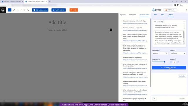 GetGenie Review, Demo+Tutorial I Generate SEO focused WordPress blogs & product descriptions with A смотреть онлайн
