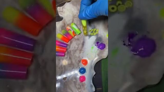 Цветные полигели своими руками ❤️?????❤️ смотреть онлайн