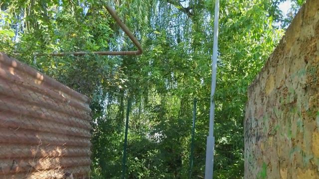 Улица Октябрьская, Хаджиева и парк в посёлке Гвардейское Крым Симферопольский район 3 08 2020 года смотреть онлайн