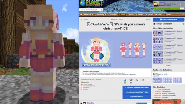 10 MINECRAFT CHRISTMAS SKINS! (Top Minecraft Skins - PC / Java / Bedrock) смотреть онлайн