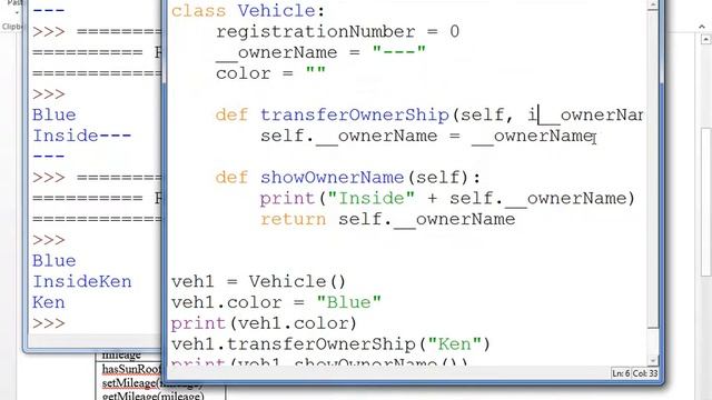 CIT1203 Script Programming Inheritance Demo смотреть онлайн