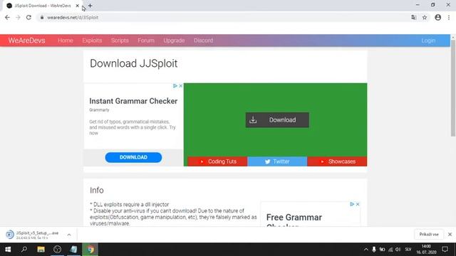 JJSploit V5 I Roblox tutorial. смотреть онлайн