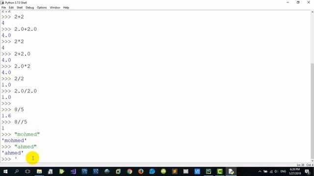 3 - Data Types Part 1 - Numbers & Strings & bool смотреть онлайн