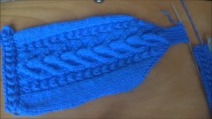 Пальто для девочки спицами. Часть 3 - вяжем рукава