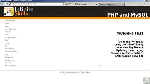Getting Started with PHP & MySQL 2015 смотреть онлайн