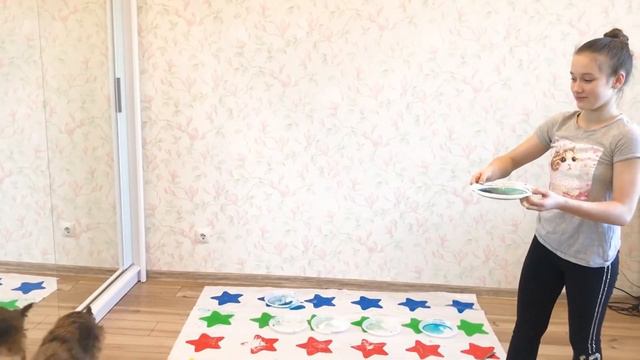 Twister Game Challenge | Kids Play Twister Game | Funny Twister Moments