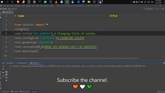 Changing Title and Color||Python||Tkinter||Project смотреть онлайн