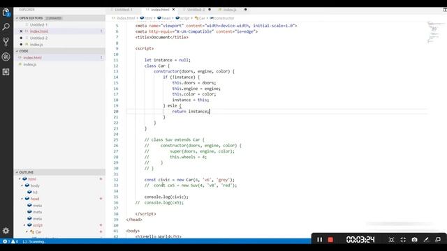 JavaScript Singleton Design Pattern - #1 JavaScript Design Patterns #codewitham #Singleton смотреть онлайн