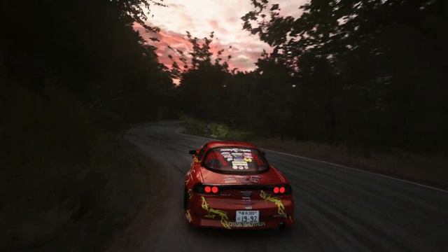 RX7 ON NARROW TOUGE/INTENSE DRIVING смотреть онлайн