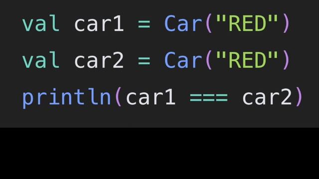 Difference between == and === in Kotlin смотреть онлайн