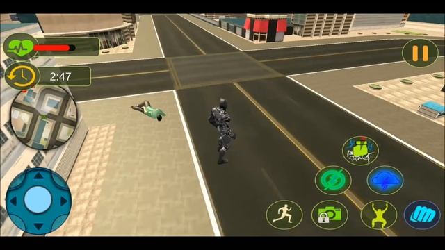 Panther Superhero Rescue Mission Crime City Battle Gameplay HD Android смотреть онлайн