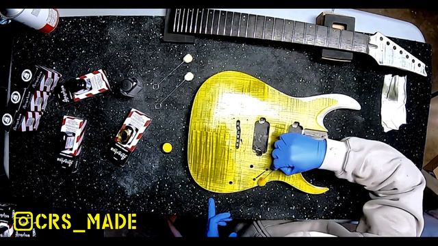 Yellow Dye #Ibanez #Guitarbuild Ibanez Standard RGA742FM Electric Guitar смотреть онлайн