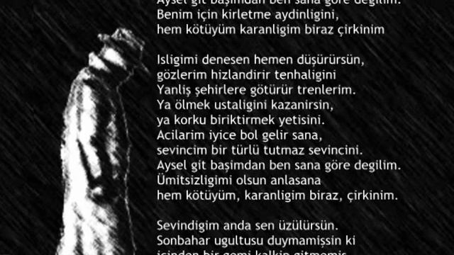 Attila İlhan - Aysel Git Başımdan / Seslendiren : "Gece" смотреть онлайн