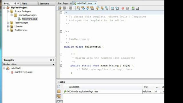 Java #N1 - Getting Started with Netbeans смотреть онлайн