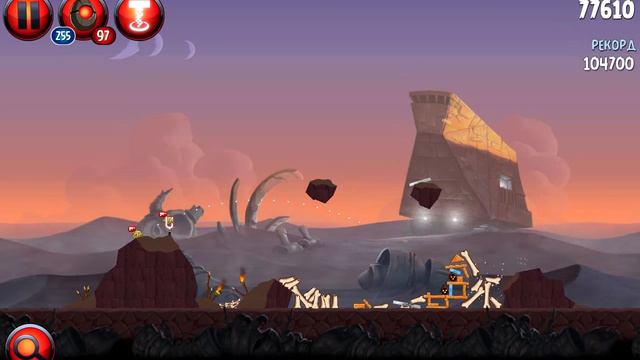 Angry Birds: Star Wars II. Escape to Tatooine (level P2-12) 3 stars. Прохождение от SAFa смотреть онлайн
