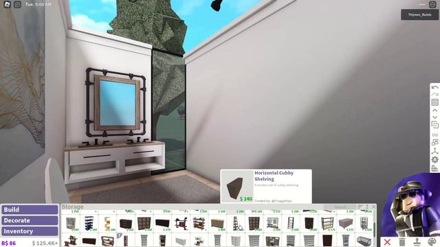 BLOXBURG: Modern Roleplay Home Speedbuild (interior + full tour) | Roblox House Build смотреть онлайн