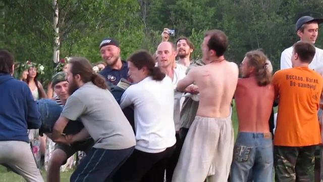 19.Потеха Летающий Богатырь на праздновании Ивана Купала Пермь 2015 смотреть онлайн