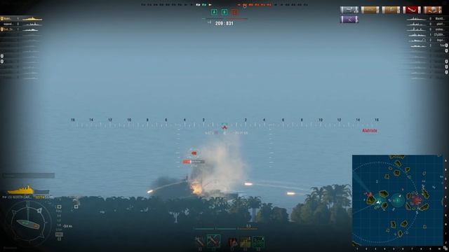 Наука побеждать #40: Тактика линкора и эсминца в отряде. смотреть онлайн