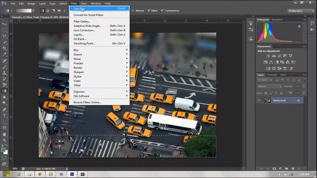 SAP Photoshop Tutorials - 'Tilt-Shift' Effect смотреть онлайн