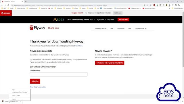 Downloading and Installing Flyway on Your Computer смотреть онлайн