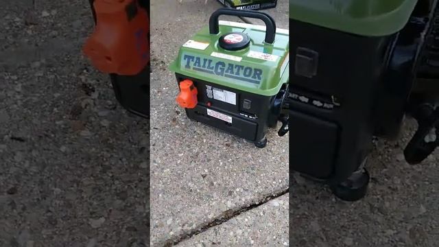 Tailgator 900 Watt Generator For Emergency Power.