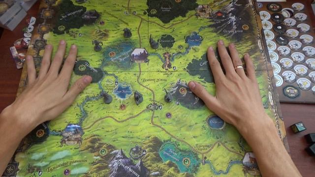 Runebound. 3-я редакция. Распаковка.