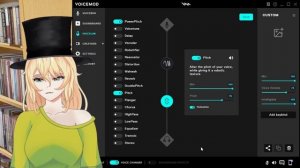 Actually change your voice into a girl voice in voicemod.