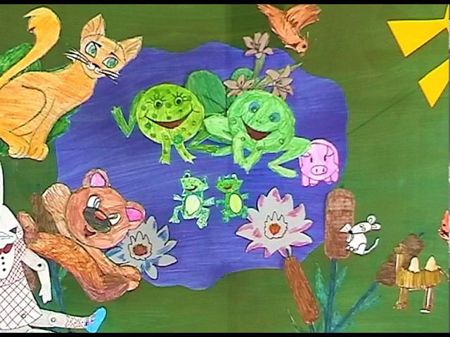Мультипликационный фильм "Лягушата" Детская киностудия "ПОЗИТИВ" смотреть онлайн