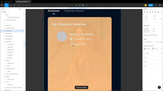 UI DESIGN PLATFORM FOR LIVE MUSIC CONCERTS - FIGMA SPEED ART DESIGN ? смотреть онлайн