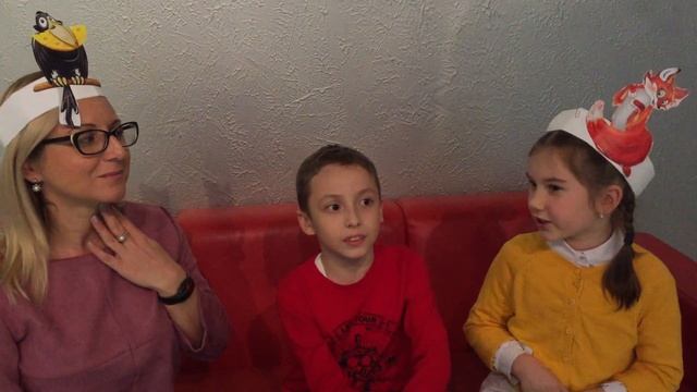 Басня Крылова "Ворона и Лисица" смотреть онлайн