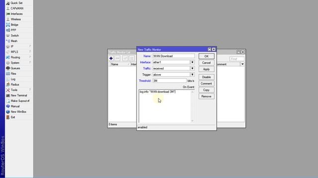 MikroTik Tutorial 73 - Monitor network traffic using Traffic Monitor смотреть онлайн