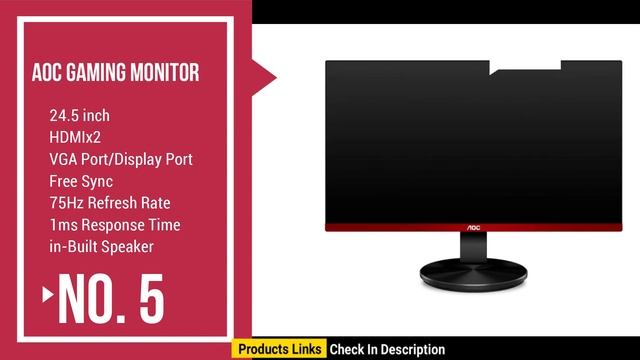 Best Gaming Monitors in 2020 | Best Monitor For Gaming | TOP 5 Gaming Monitors 2020 | in Budget смотреть онлайн