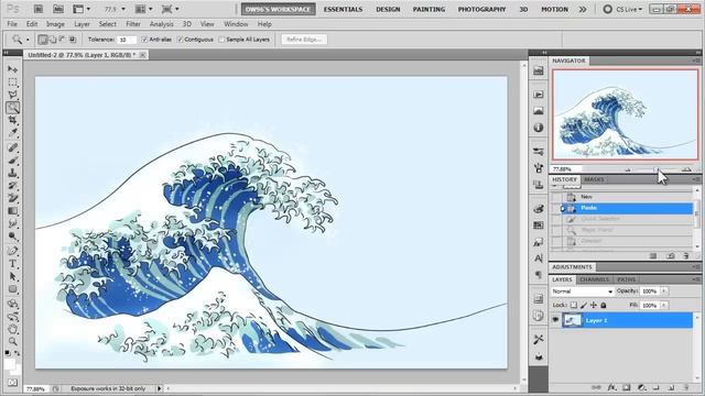 Adobe Photoshop - How to Remove Backgrounds with the Magic Wand Tool смотреть онлайн