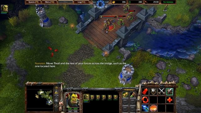 Warcraft 3 REFORGED (Hard) - Exodus of the Horde 02 - Departures смотреть онлайн
