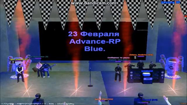 #Blue | Поздравления на 23 февраля от игроков смотреть онлайн