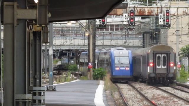 RER C Détourné en gare d'Austerlitz surface. смотреть онлайн