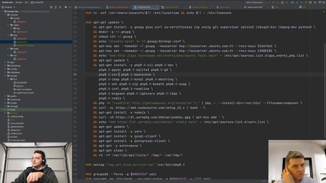Custom docker-compose für Laravel смотреть онлайн