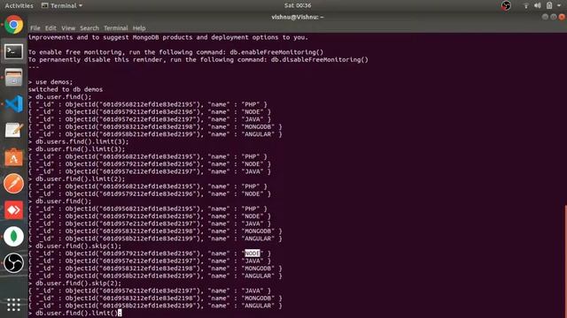 Limit, Skip And Sort | Part #10 | MongoDB tutorial in Hindi смотреть онлайн