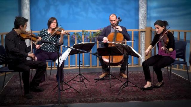 Jupiter String Quartet performs in the WILL studios: Part 1 смотреть онлайн