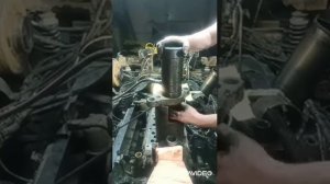 Демонтаж сухих гильз даф XF95