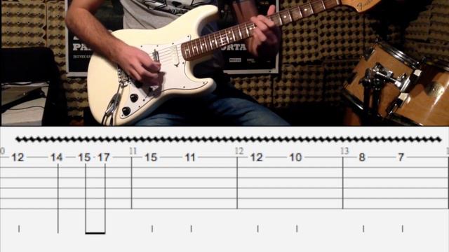 Deep Purple - Stormbringer guitar lesson смотреть онлайн