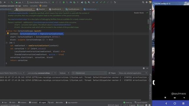 Manejo de errores | Curso de Corrutinas desde Cero con #kotlin y #android Parte 4 | Re:codigo смотреть онлайн