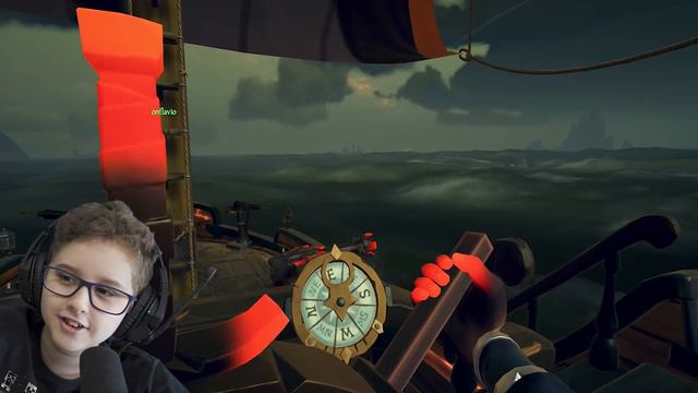 VIRAMOS PIRATAS E INVADIMOS O NAVIO DOS ESQUELETOS (Sea of Thieves) смотреть онлайн