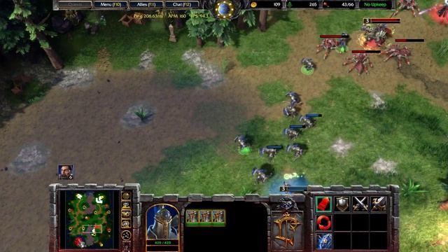 Warcraft 3 - BM Footman Casters - he said the "stupid strategy" смотреть онлайн