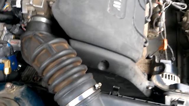 Работа двигателя DAEWOO SENS. Двигатель холодный смотреть онлайн