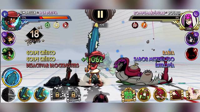 🌐Umbrella A la Deriva 🌐Umbrella Tidal Traveler | Skullgirls Mobile смотреть онлайн
