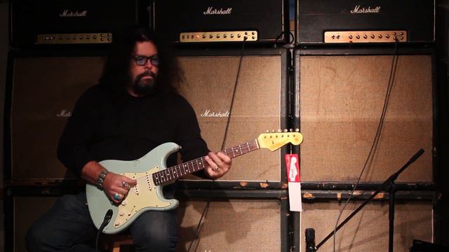 Fender Custom Shop 1963 Stratocaster Relic - Faded Sonic Blue - Tundra Music FOR SALE смотреть онлайн