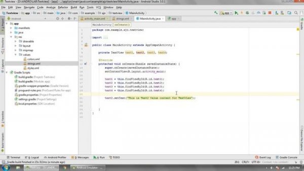 TEXTVIEW | ANDROID STUDIO TUTORIAL